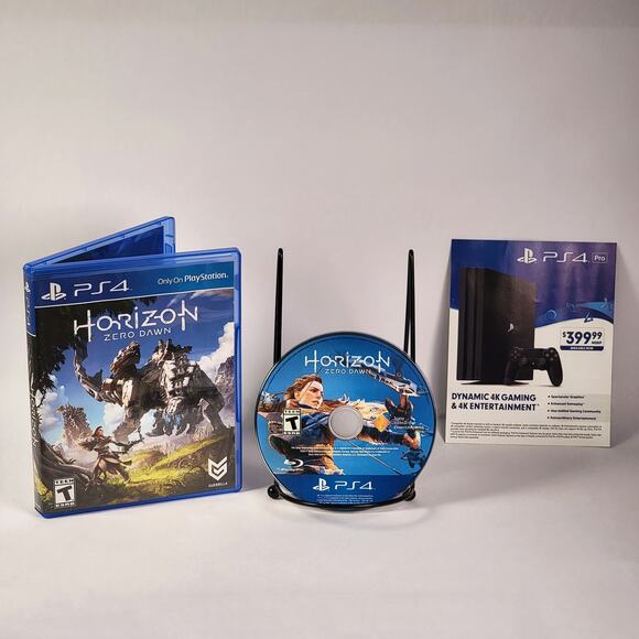 Horizon Zero Dawn PlayStation 4 - PS4 Pre-Owned Tested EUC! Teen Guerrilla Games - Picture 1 of 2